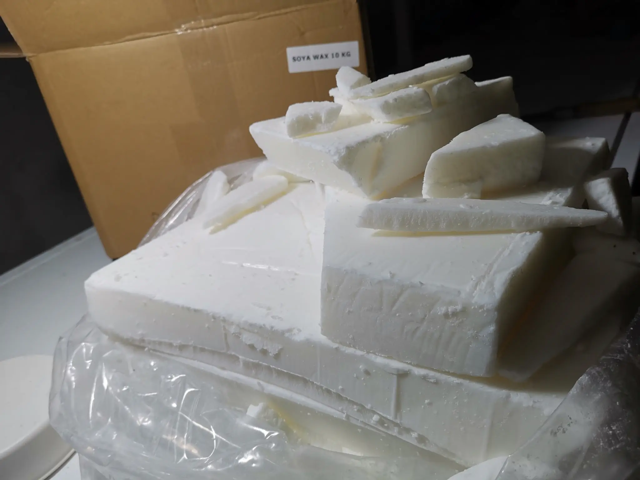 Beyaz Kalıp Organik Soya Wax
